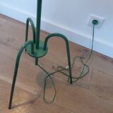 Lampadaire tripode DIABOLO de la Maison LUNEL des années 50 double éclairage