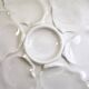 Porcelain oyster plate set by HutschenReuthen