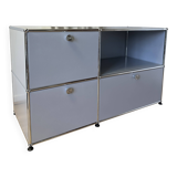 USM Haller Commode in Matte Silver