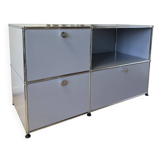 USM Haller Commode in Matte Silver