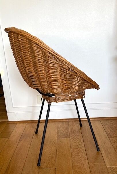 Wicker chair - 1950