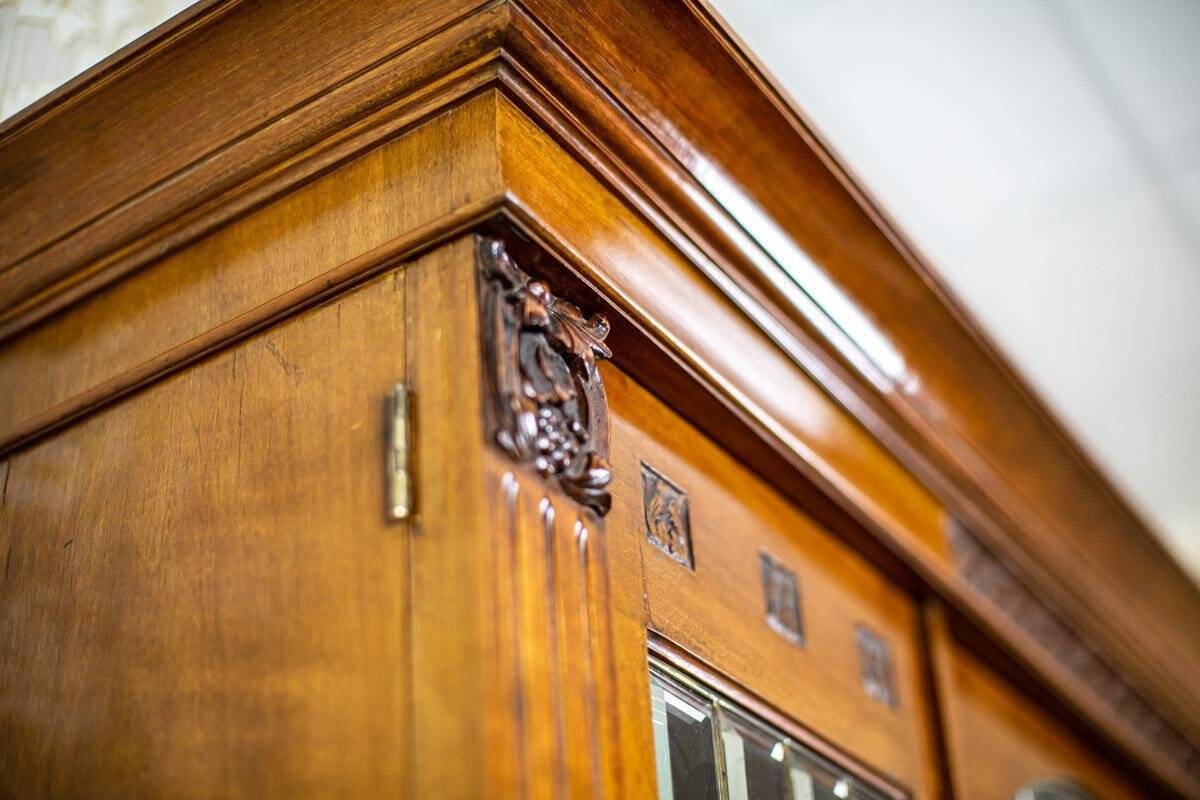 Antique Art Nouveau Palace Cupboard, 1890s