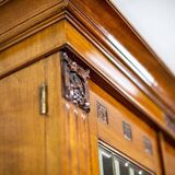 Antique Art Nouveau Palace Cupboard, 1890s