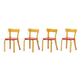 Chairs 69 by Alvar Aalto, set of 4