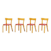 Chairs 69 by Alvar Aalto, set of 4