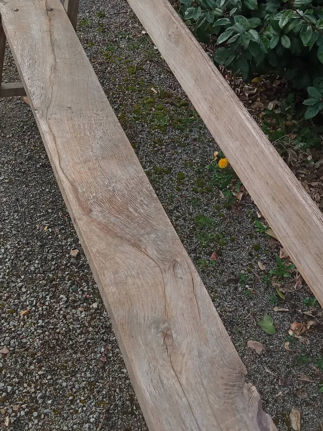 Oak farm bench 280 cm
