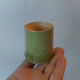 bamboo teapot service and folk art cups