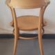 Wooden office bistro armchair