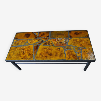 Vintage ceramic coffee table.