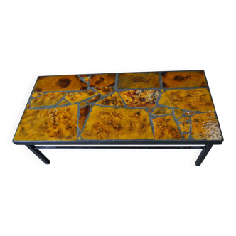 Vintage ceramic coffee table.