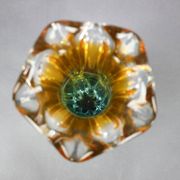 Bohemian art glass vase by Josef Hospodka for Chřibská Glassworks, 1960s