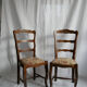 Two antique style Baumann chairs