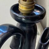 Ceramic lamp base, Sauveur Lunetta, Vallauris