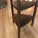 Shelf on feet or servant dumb wooden tripod