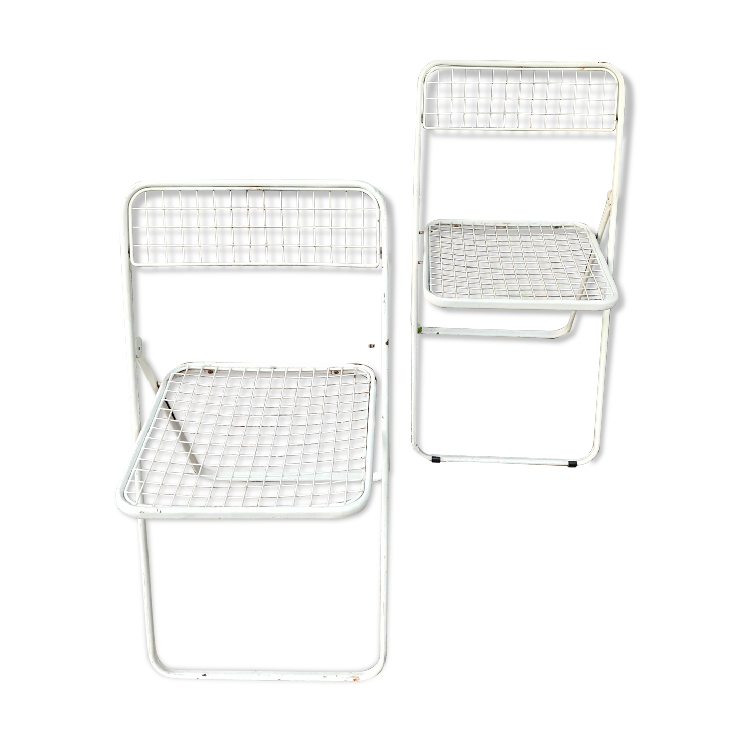 2 chaises pliantes Ted par Niels Gammelgaard pour Ikea