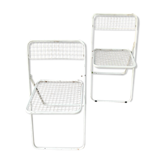 2 Ted folding chairs by Niels Gammelgaard for Ikea