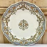 6 flat plates Gien Dionysos the children at the press 1938 1960