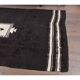 Vintage Turkish hand-knotted wool cotton brown kilim area rug 118x170