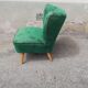 Fauteuil cocktail vert