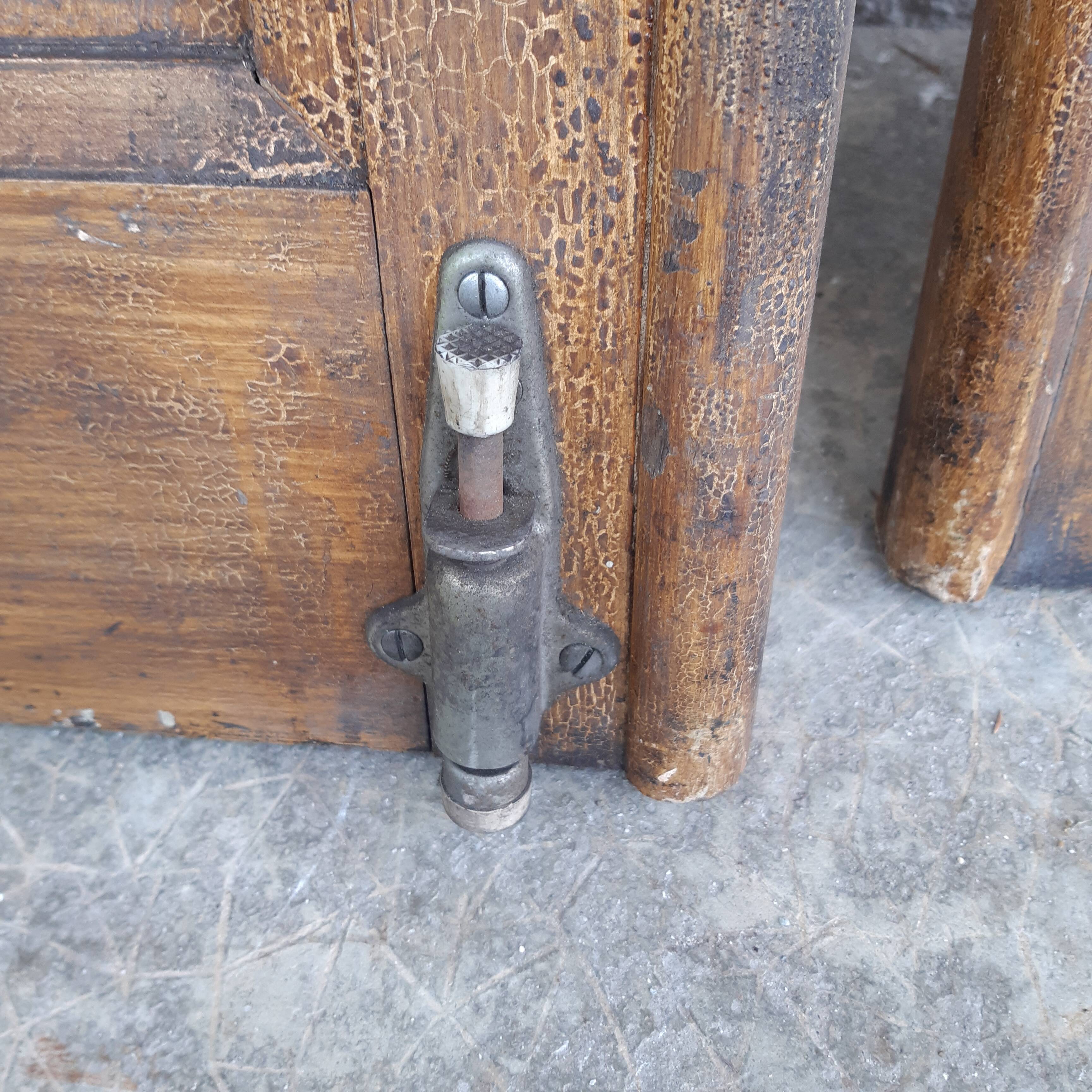 Pair of bistro doors