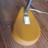 Vintage 60s Lamp Orange Metal