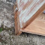 Workshop furniture shelves old wood shelving vintage industrial fir