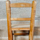 Vintage child brutalist chair