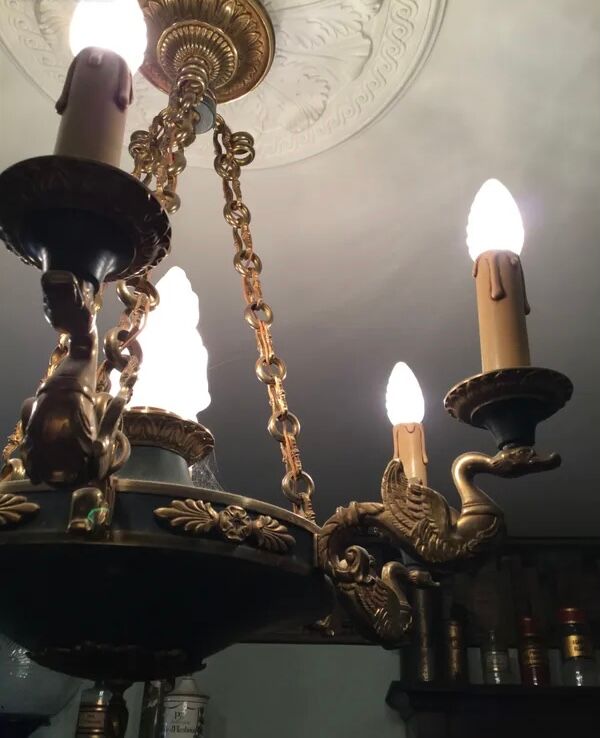 Empire style chandelier