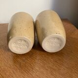 Pair of Digoin goblets