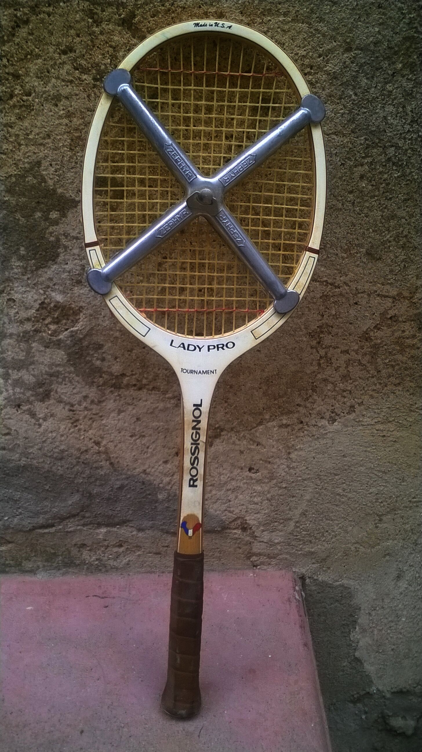 Vintage tennis racket