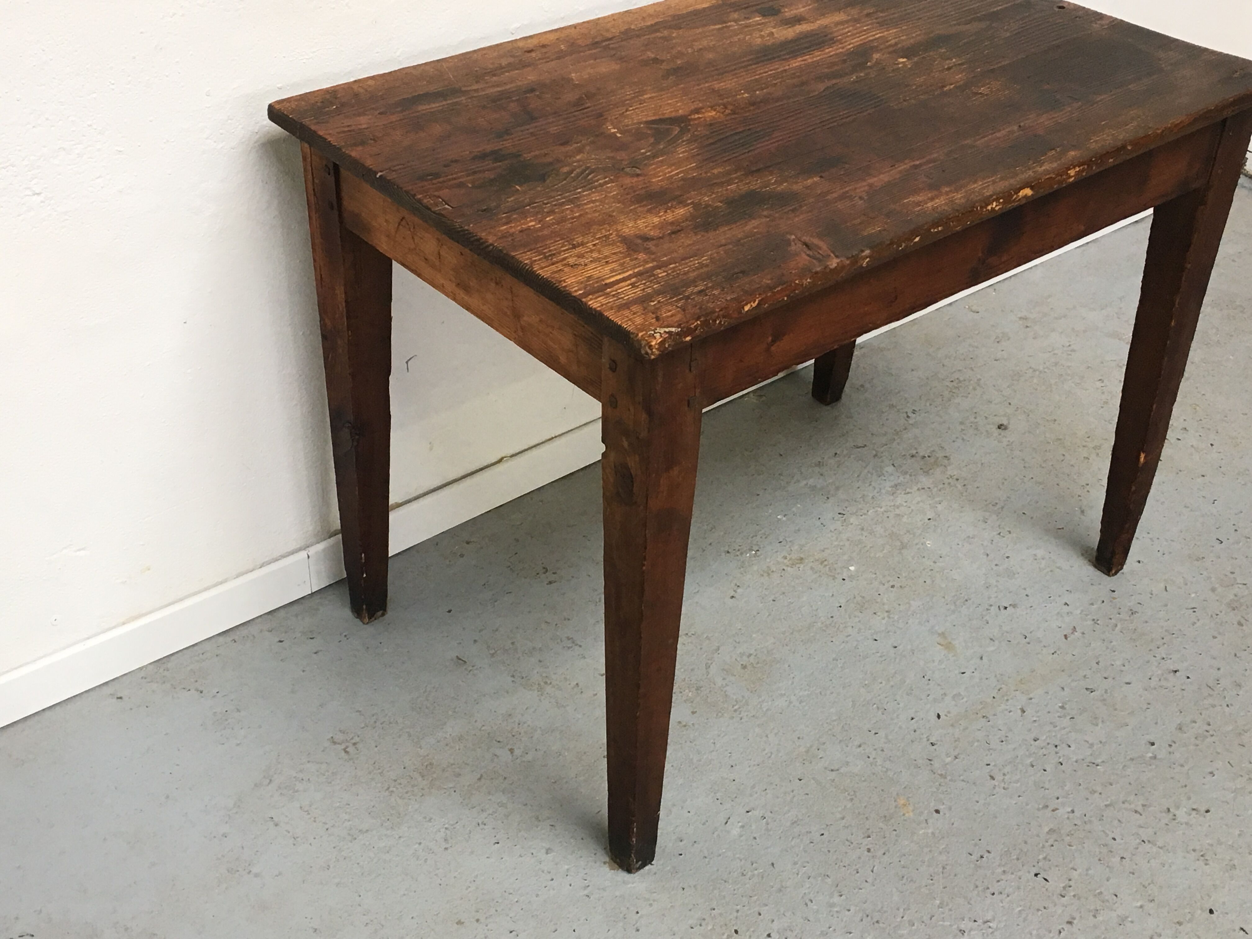 Ancient bistro table