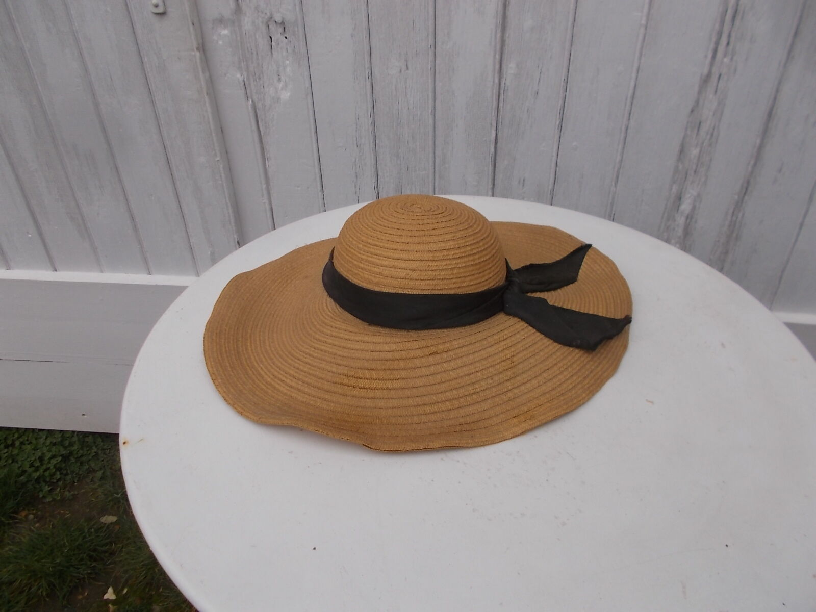 Chapeau paille ancien