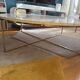 Table basse ronde en terrazzo
