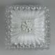 1960s/70s Ceiling Lamp, Flush Mount Glass, German Design