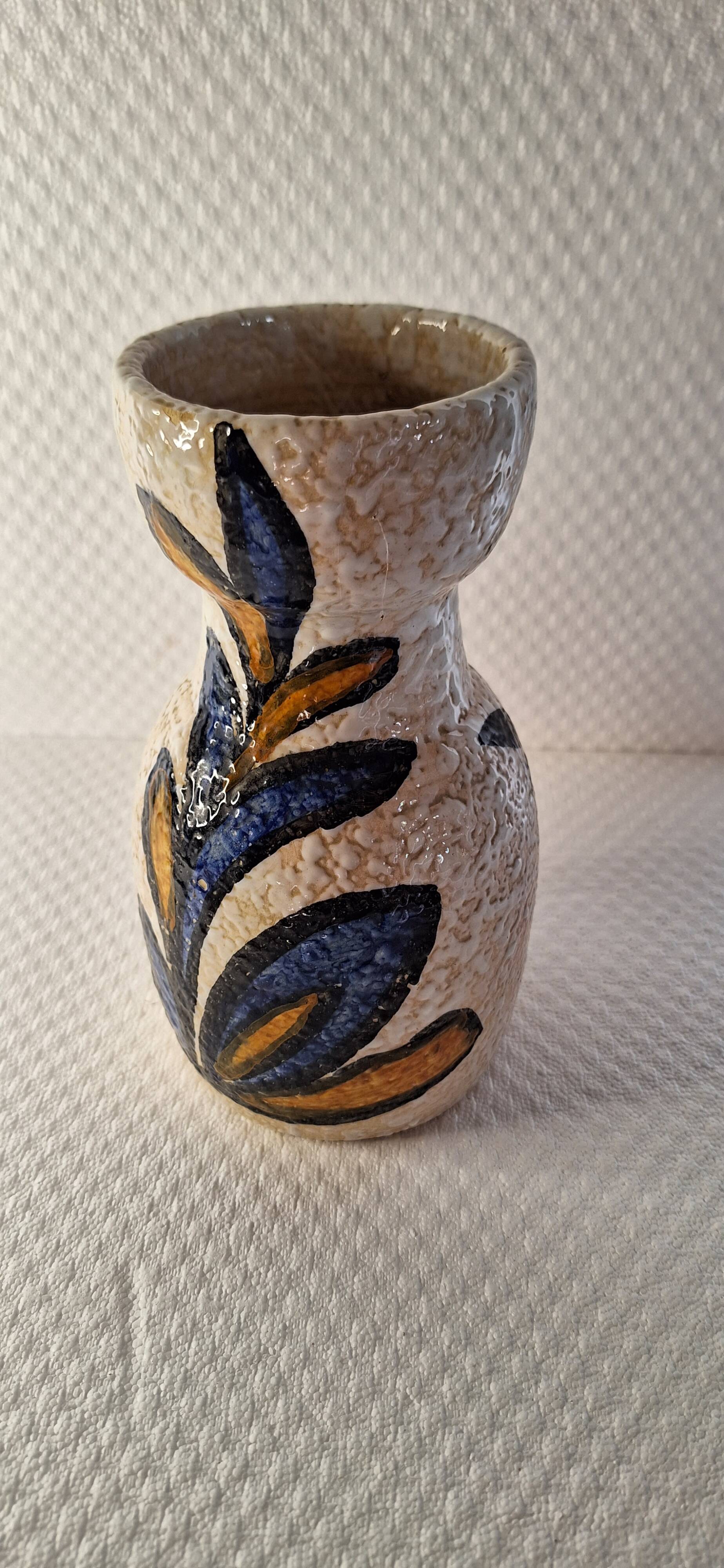 Vase en céramique espagne talavera