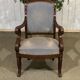 19th Century Restoration Armchair in Mahogany