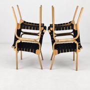 Model 45 Lounge Chairs by Alvar Aalto for Artek, 1970s, Set of 4