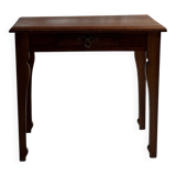 Table d'appoint 1 tiroir en bois, XIXème s.