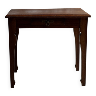 Table d'appoint 1 tiroir en bois, XIXème s.