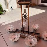 Copper glass suspension
