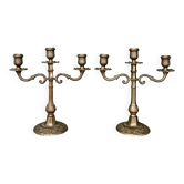 Pair of vintage candlesticks
