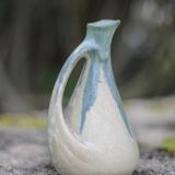 Denbac ceramic pitcher, small flamed ceramic pitcher