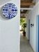 Plat e porcelaine bleue d'ibiza - Décors Baroque