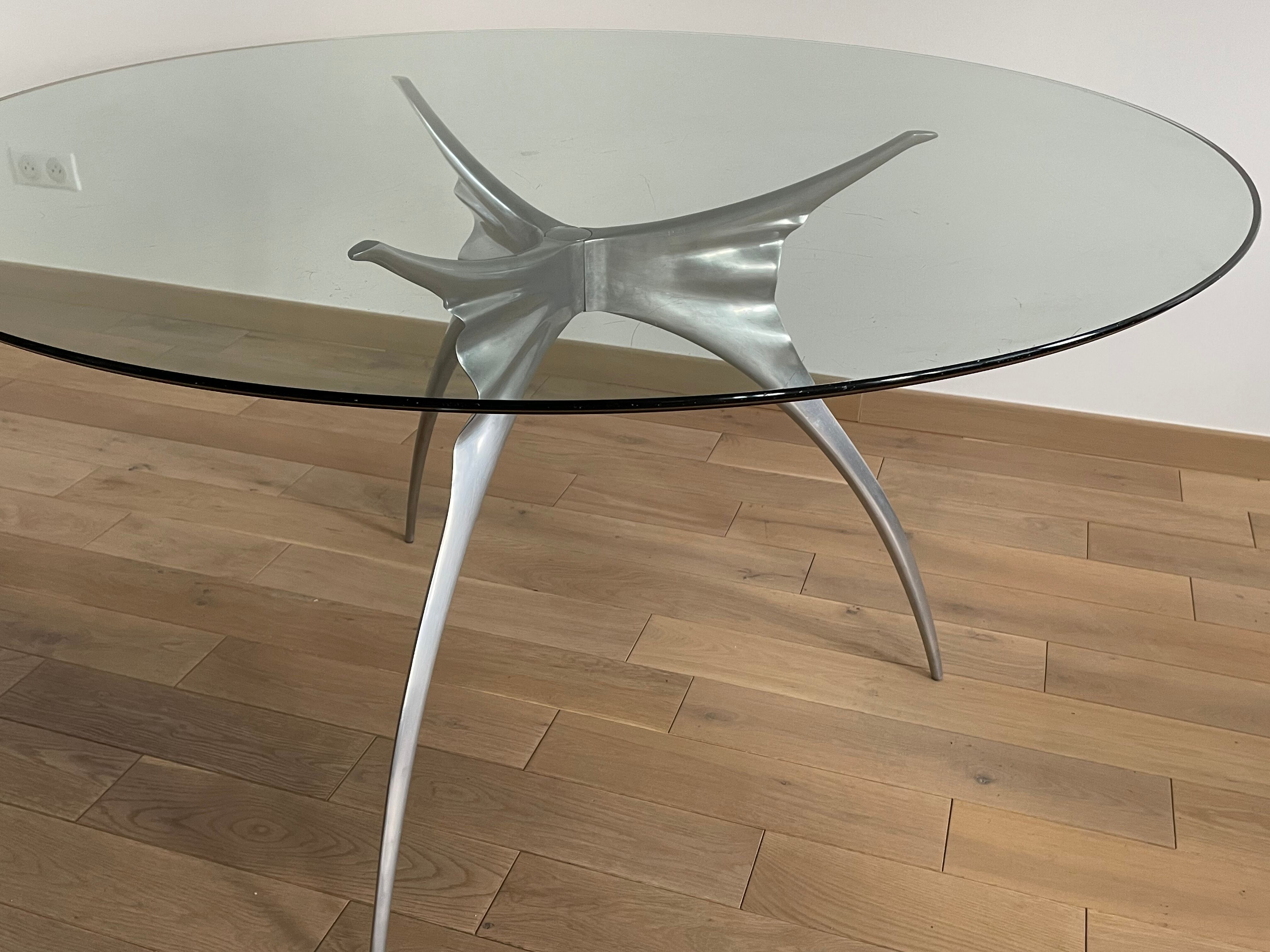 Table ronde Water par Bernard Dequet, 1970