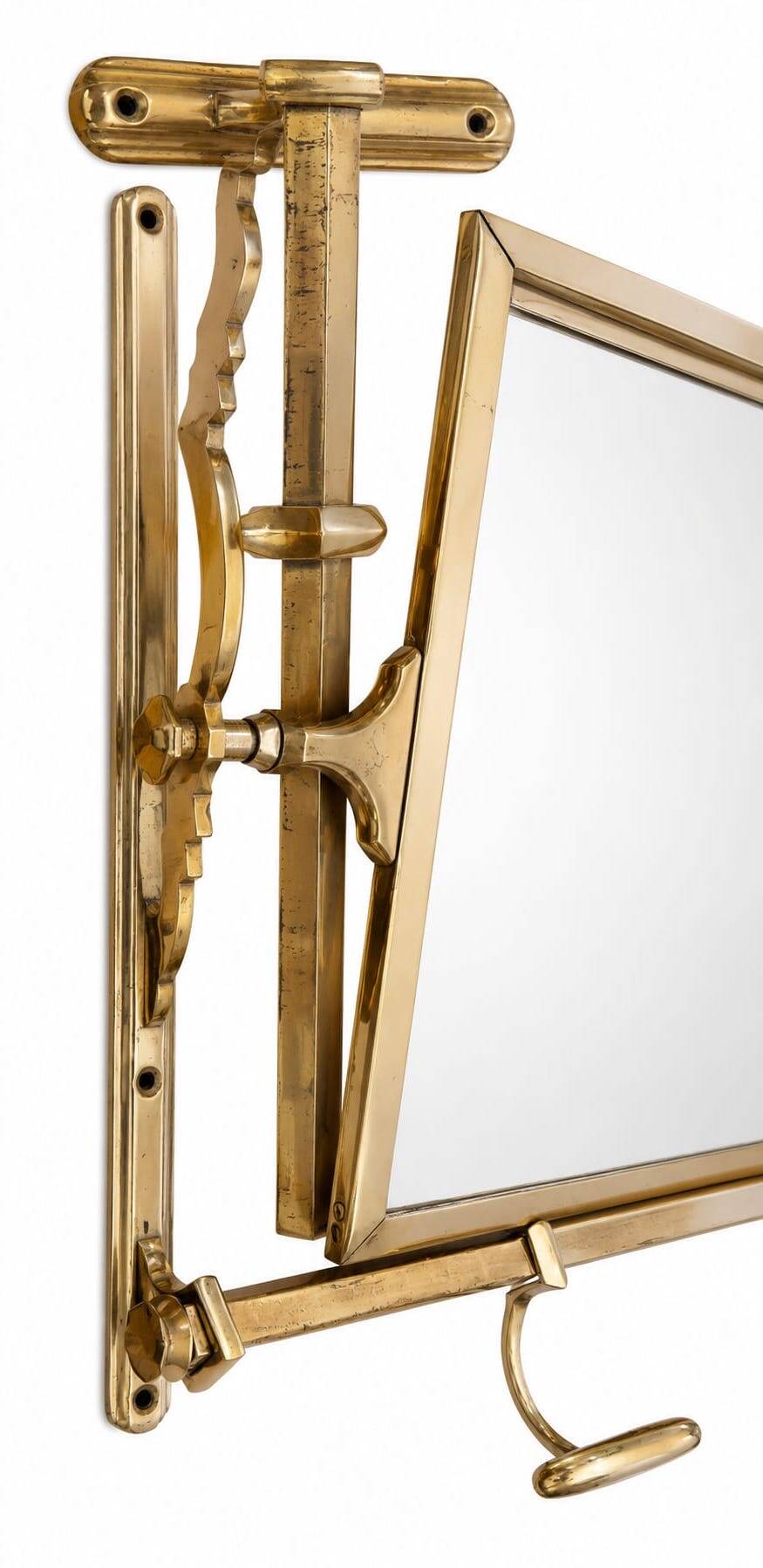 VERY RARE Wall coat rack & hat stand Hotel George V of Paris