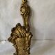Pair of old gilded bronze curtain tiebacks, late 19th century