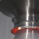 Vintage Scandinavian suspension light Bent Nordsted & Lyskaer Belysning, Denmark