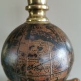 Vintage world-globe lamp foot