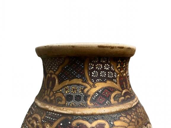 Vase asiatique en céramique