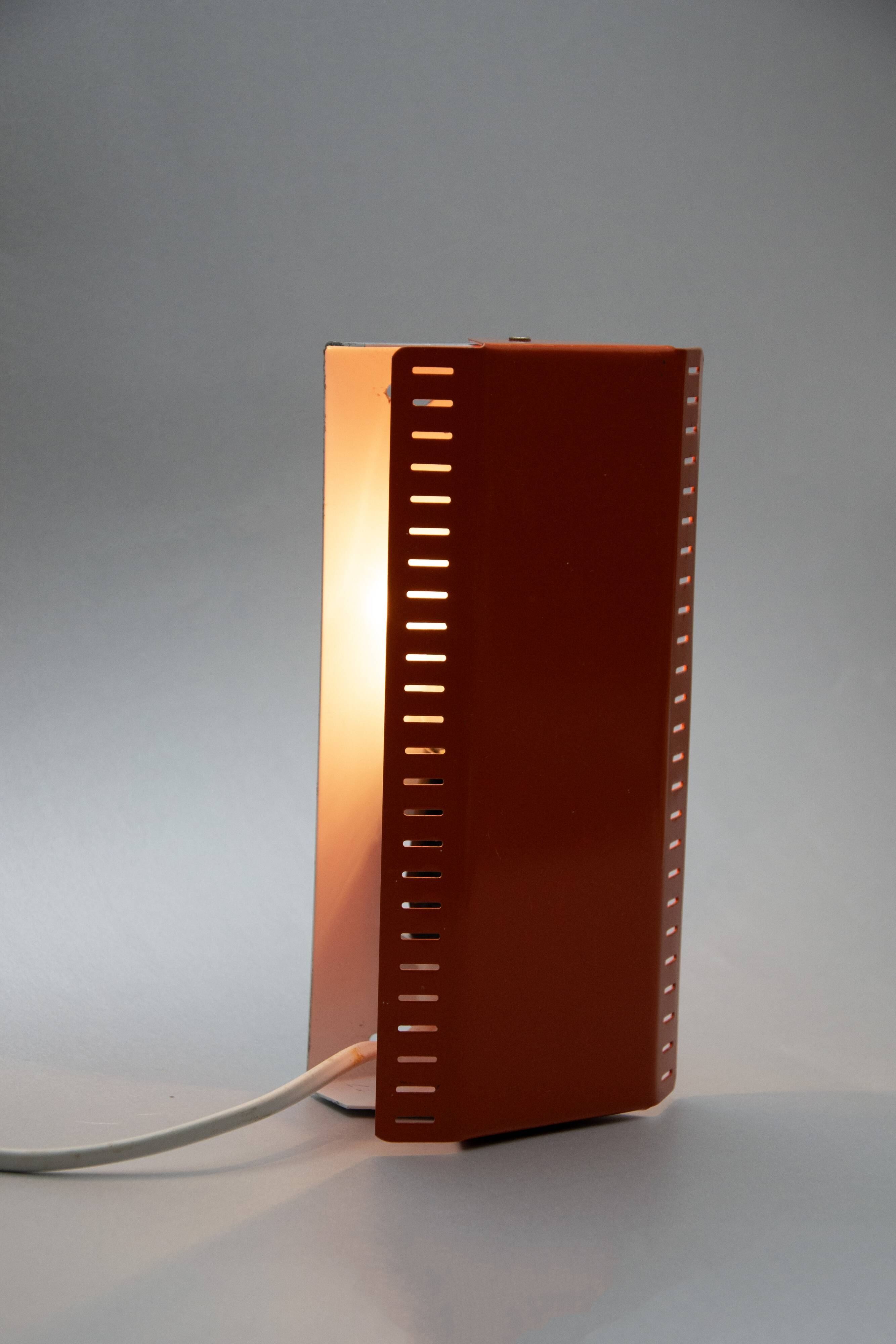 Adjustable wall lamp by Hamalux, Denmark, 1970s.